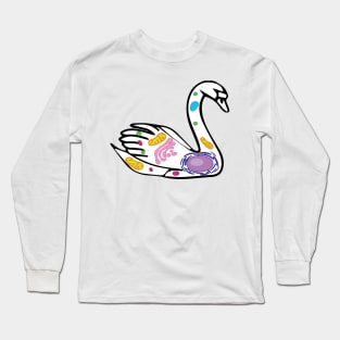 Schwann/ Swan Cell Cartoon Long Sleeve T-Shirt